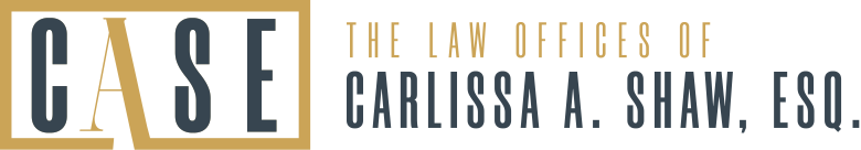 The CASE FIRM — Carlissa A. Shaw, Esq. logo